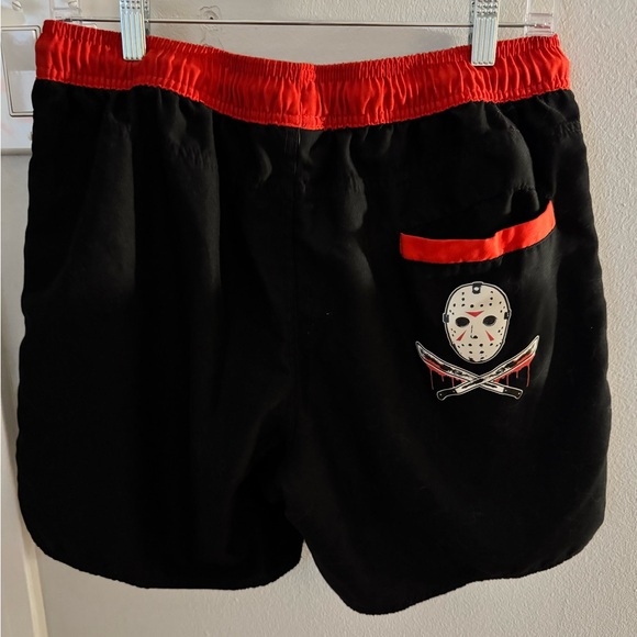 Hot Topic Friday the 13th men’s swim trunks - Picture 3 of 7